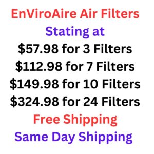 EnviroAire Air Filters Pricing