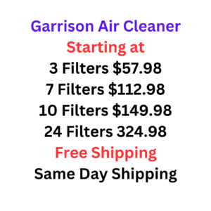 Garrison Air Cleaner Pricing